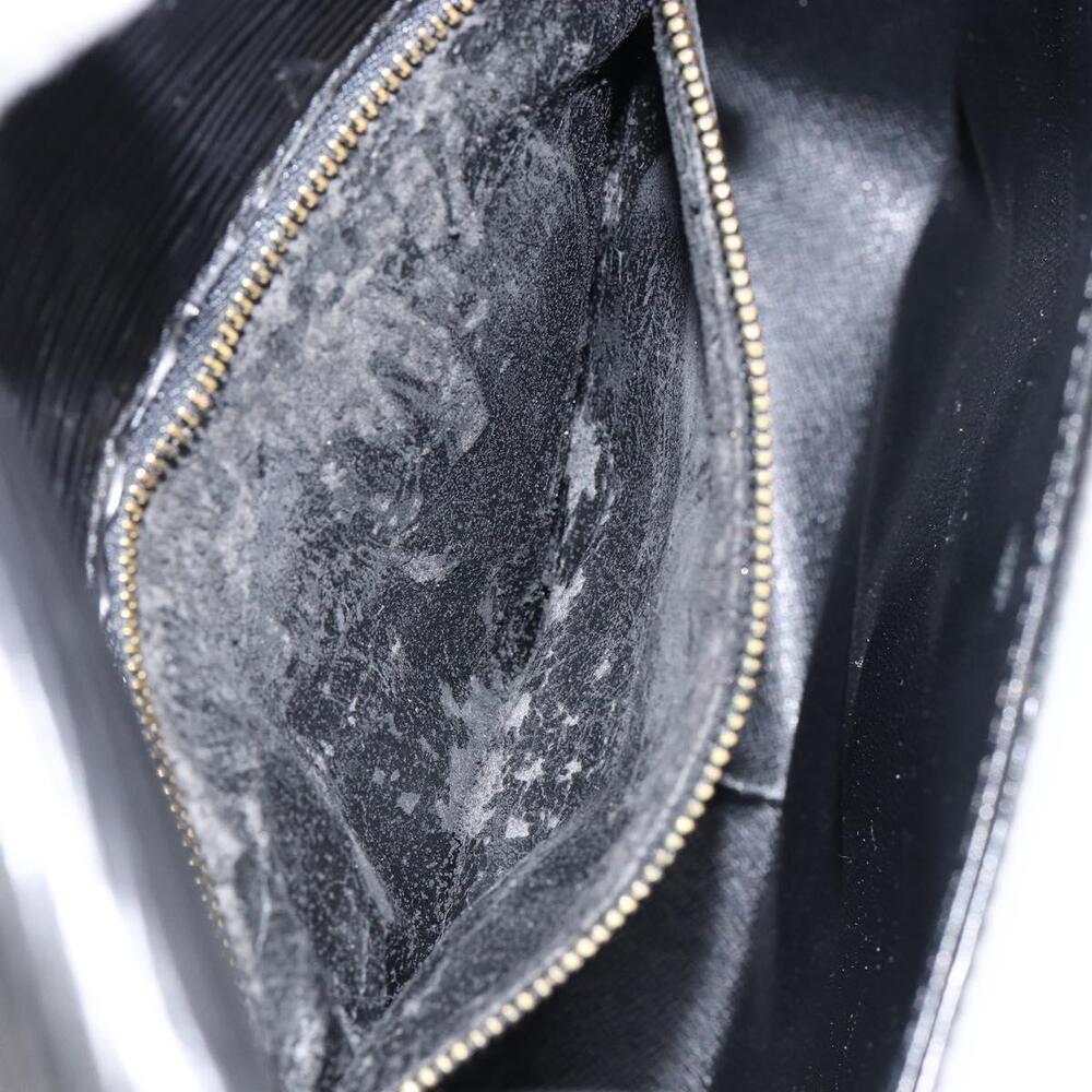 LOUIS VUITTON Epi Saint Cloud GM Shoulder Bag Black Noir M52192 LV Auth 149184 - Picture 11 of 16